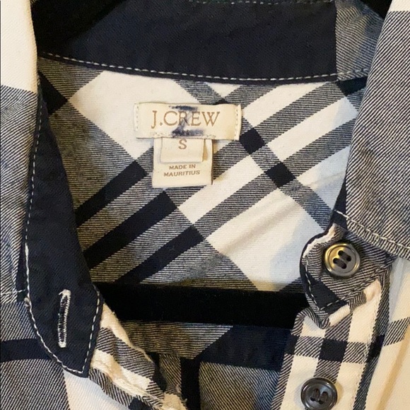 J Crew Plaid Long Sleeve - Picture 3 of 4